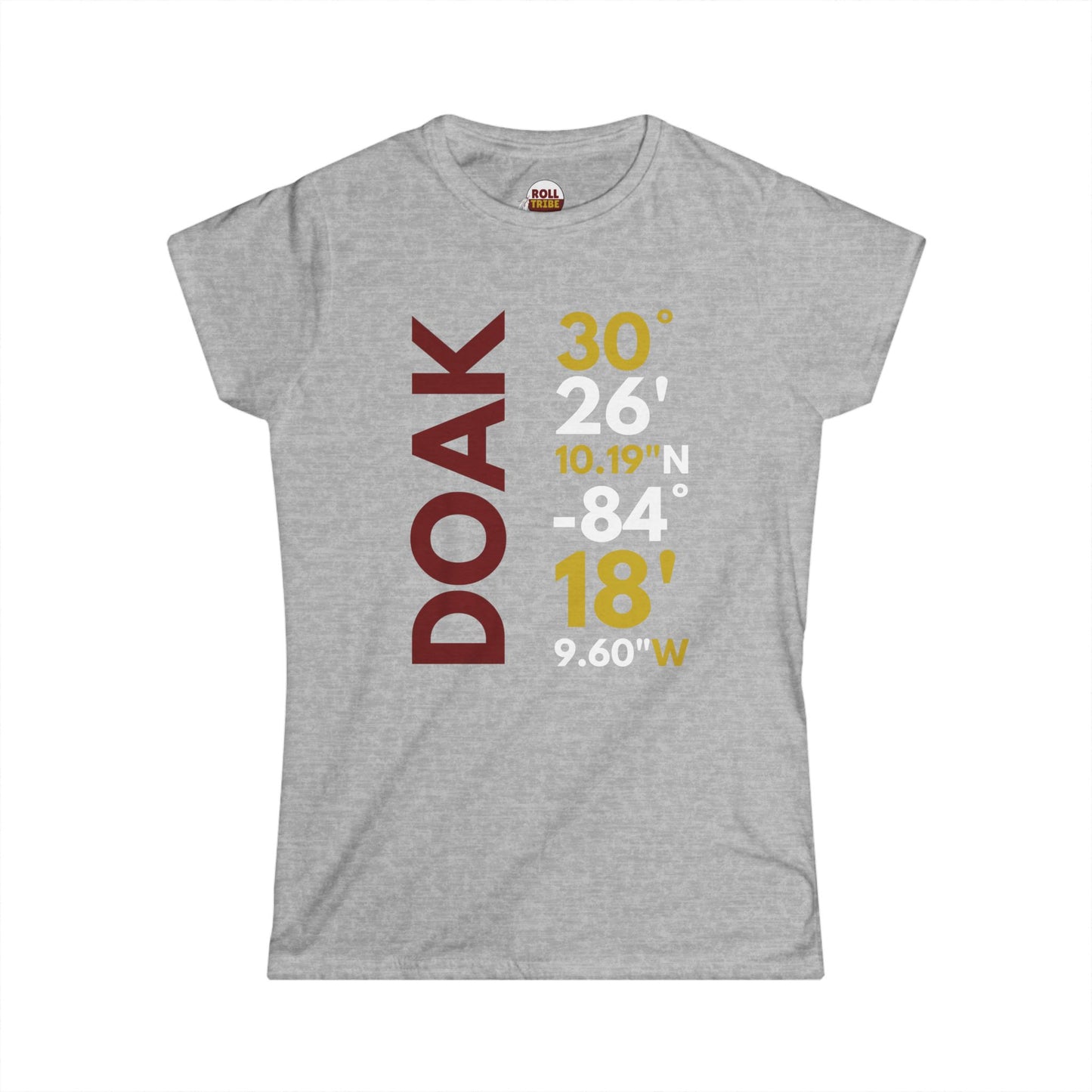 Gameday - "DOAK Coordinates" Women's Softstyle Tee
