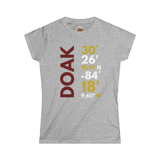 Gameday - "DOAK Coordinates" Women's Softstyle Tee