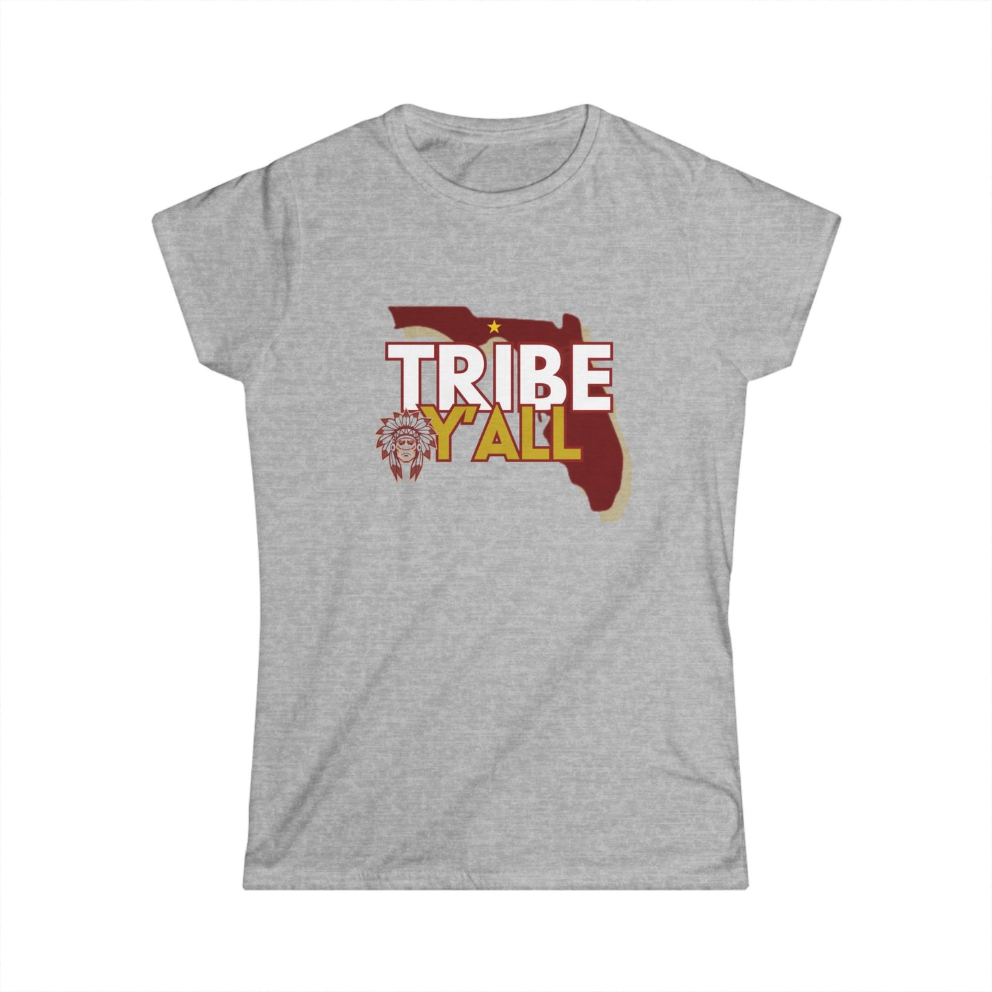 Tribal Traditions "Tribe Y'all" Women's Softstyle Tee