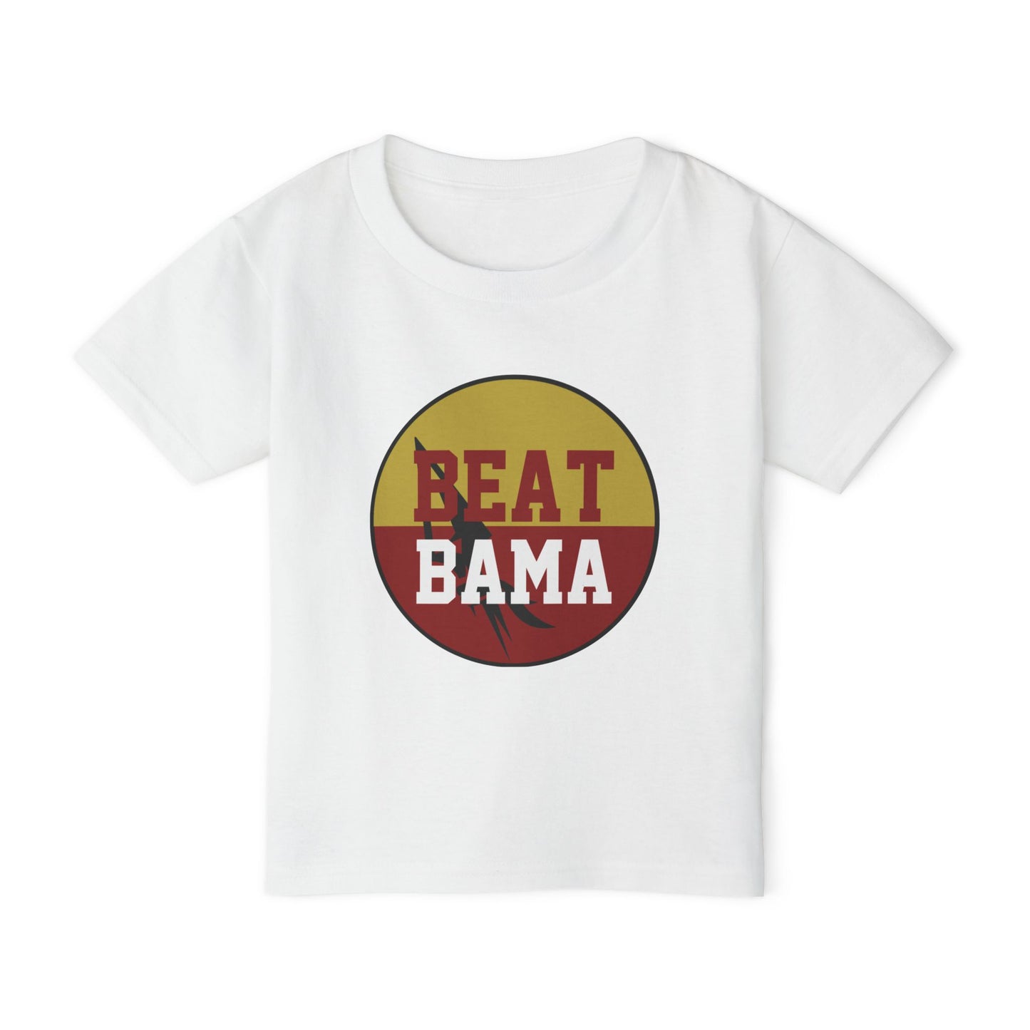 Toddler T-Shirt - 'Beat Bama' & 'Roll Tribe' Design for Football Fans