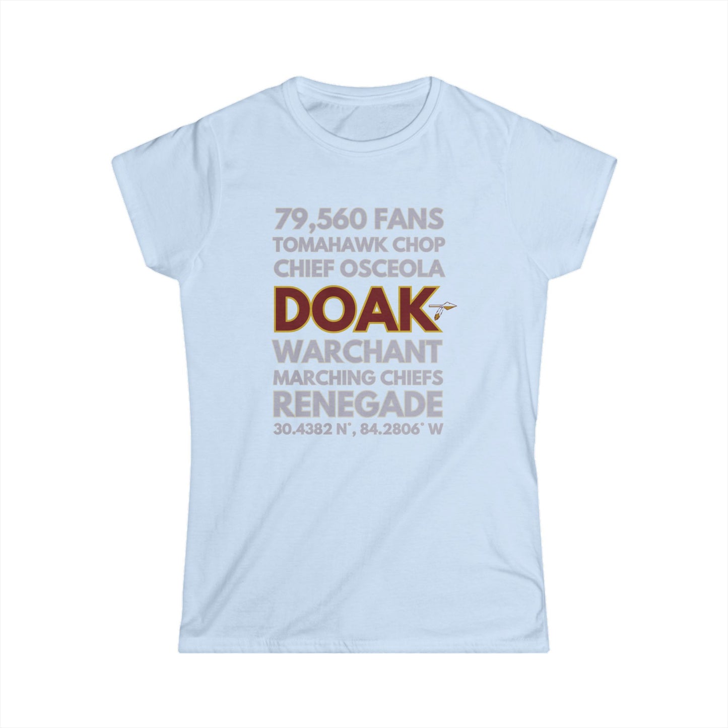 Tribal Traditions "DOAK" Women's Softstyle Tee