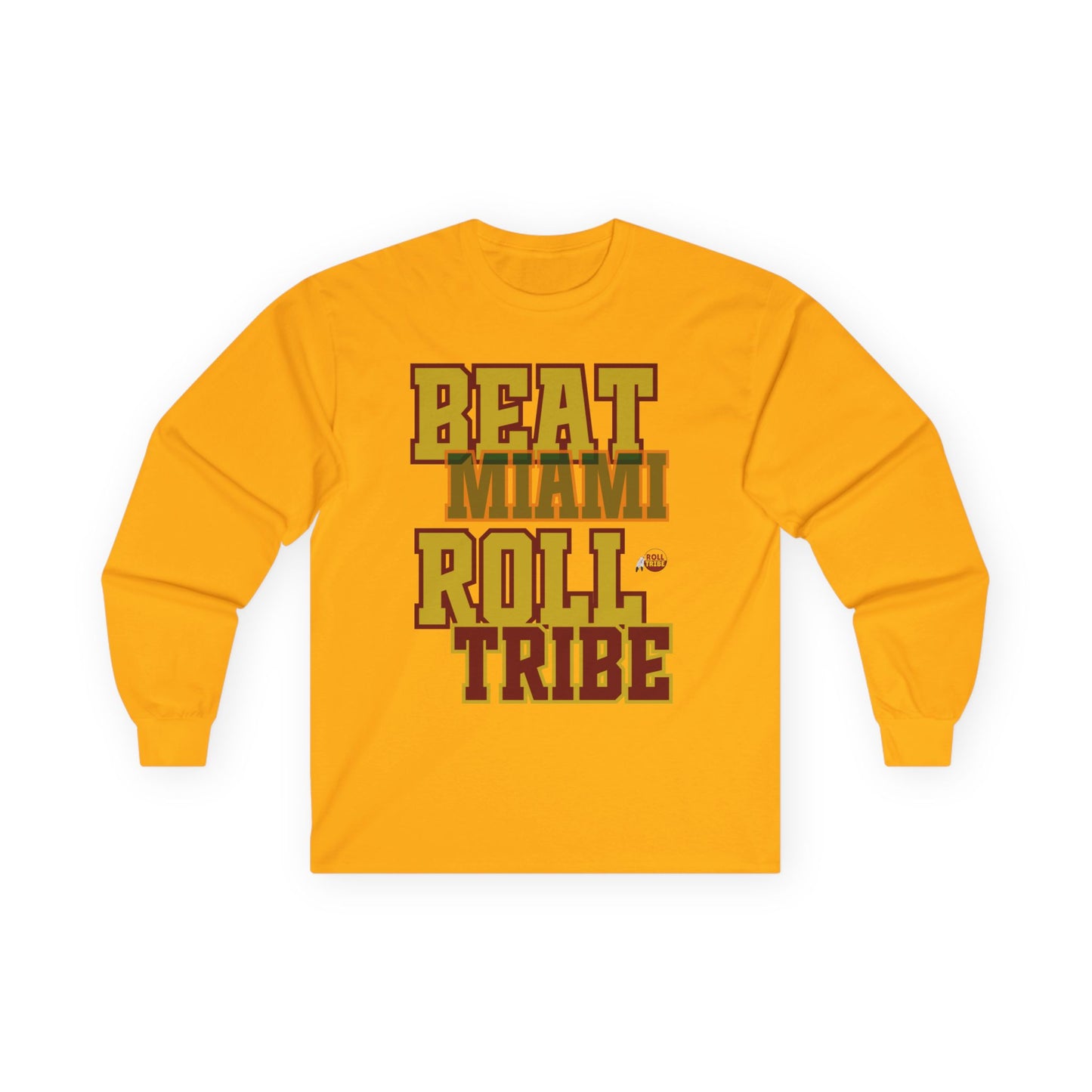 Roll Tribe "Beat Miami" Unisex Ultra Cotton Long Sleeve Tee