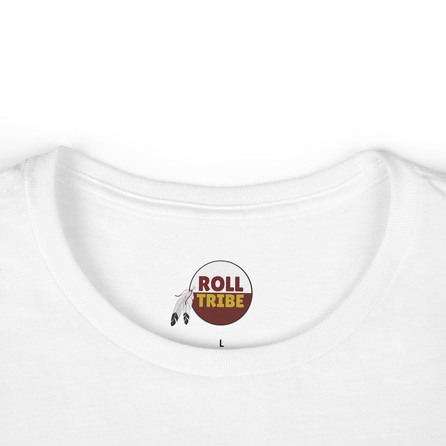 Roll Tribe "BEAT BAMA" Upside Down Elephant  Women's Softstyle Tee