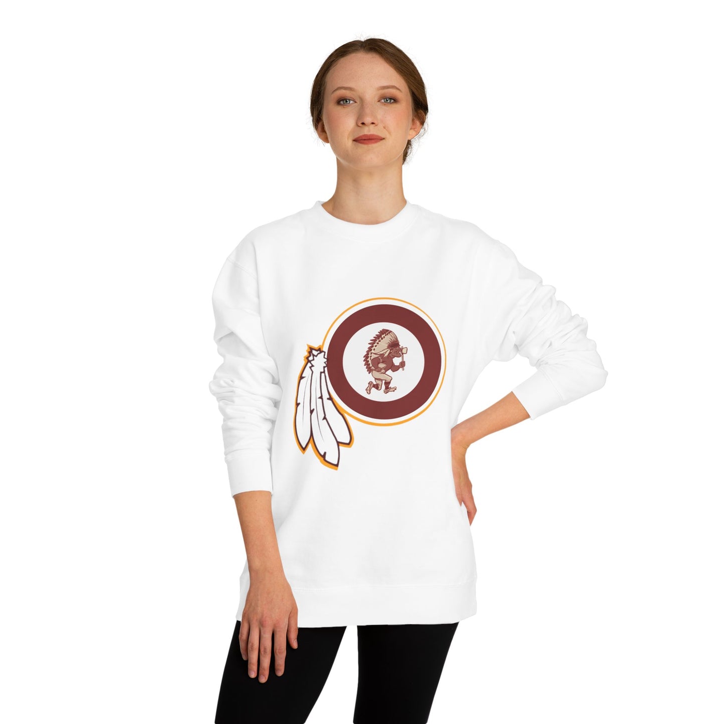 Roll Tribe - Circled Chief Unisex Crew Neck Sweatshirt