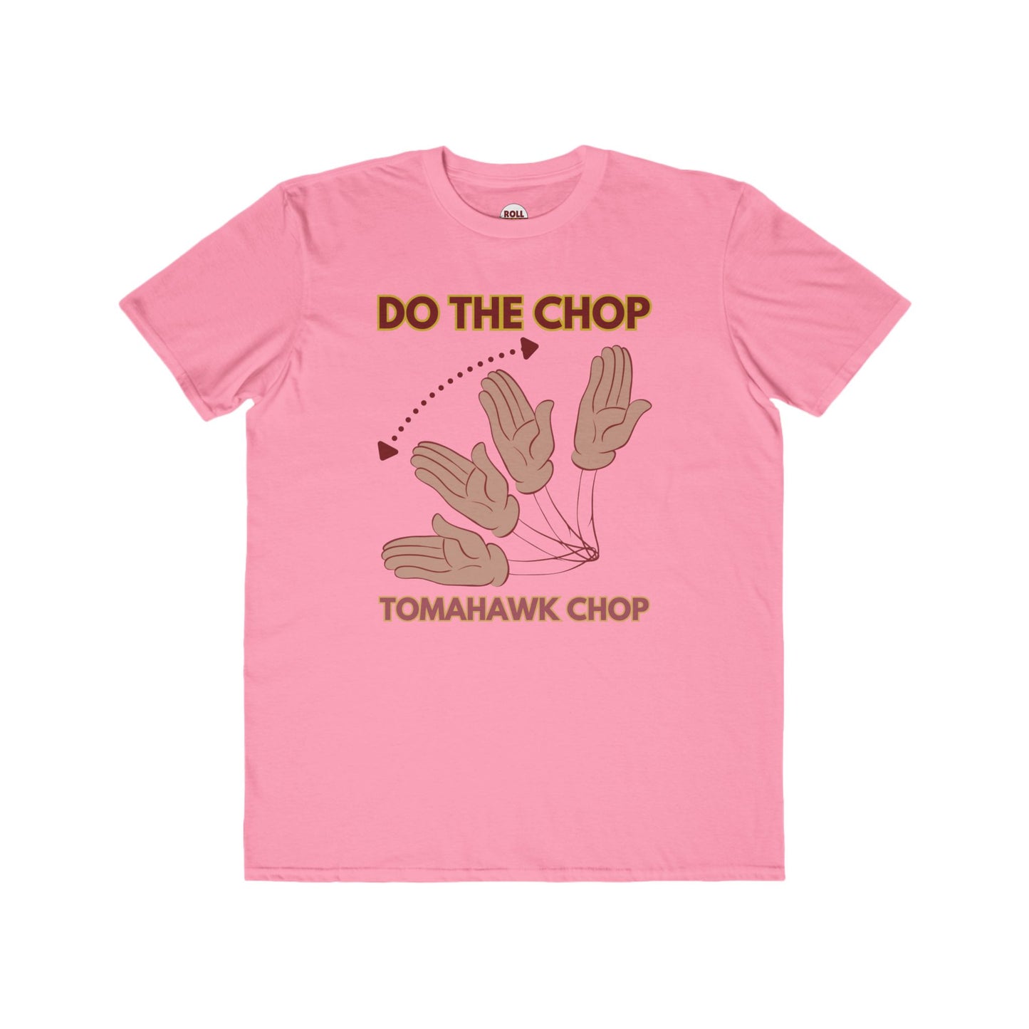 Roll Tribe "DO THE CHOP" Men's Double-Sided, Lightweight Tee