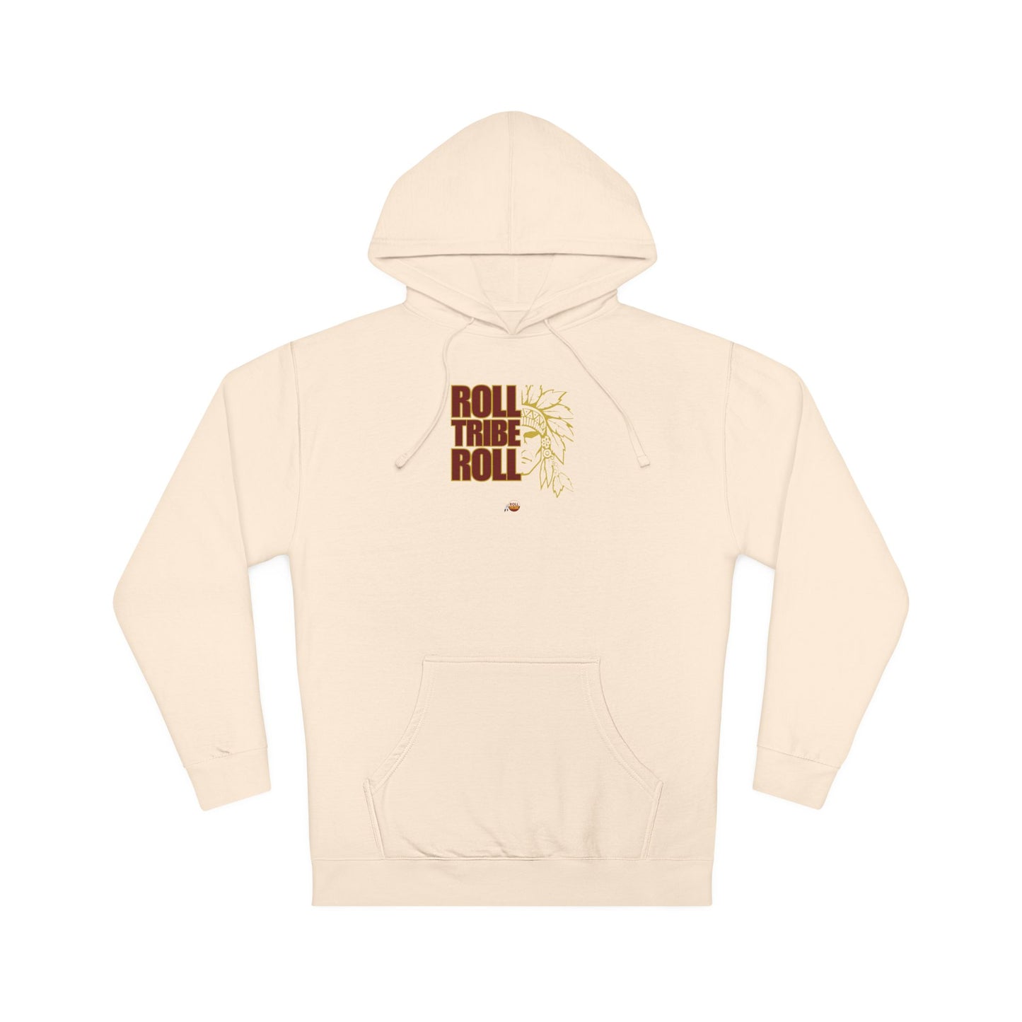 Unisex Hooded Sweatshirt - 'Roll Tribe Roll' Inspirational Design