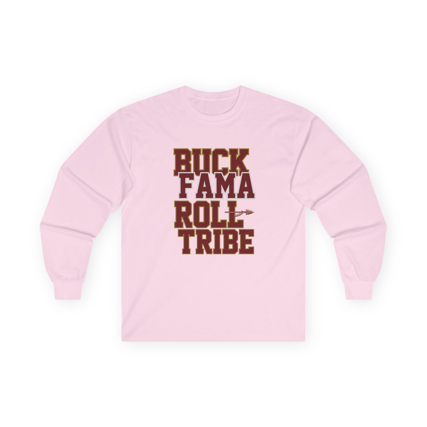 Roll Tribe 'Buck Fama Roll Tribe' Unisex Long Sleeve Tee -