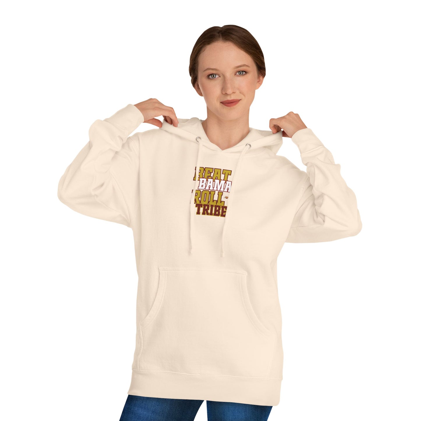 Beat Bama Roll Tribe Unisex Hooded Sweatshirt - Perfect for Game Day