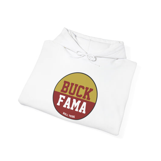 Gameday - "BUCK FAMA"Button Unisex Heavy Blend Hoodie