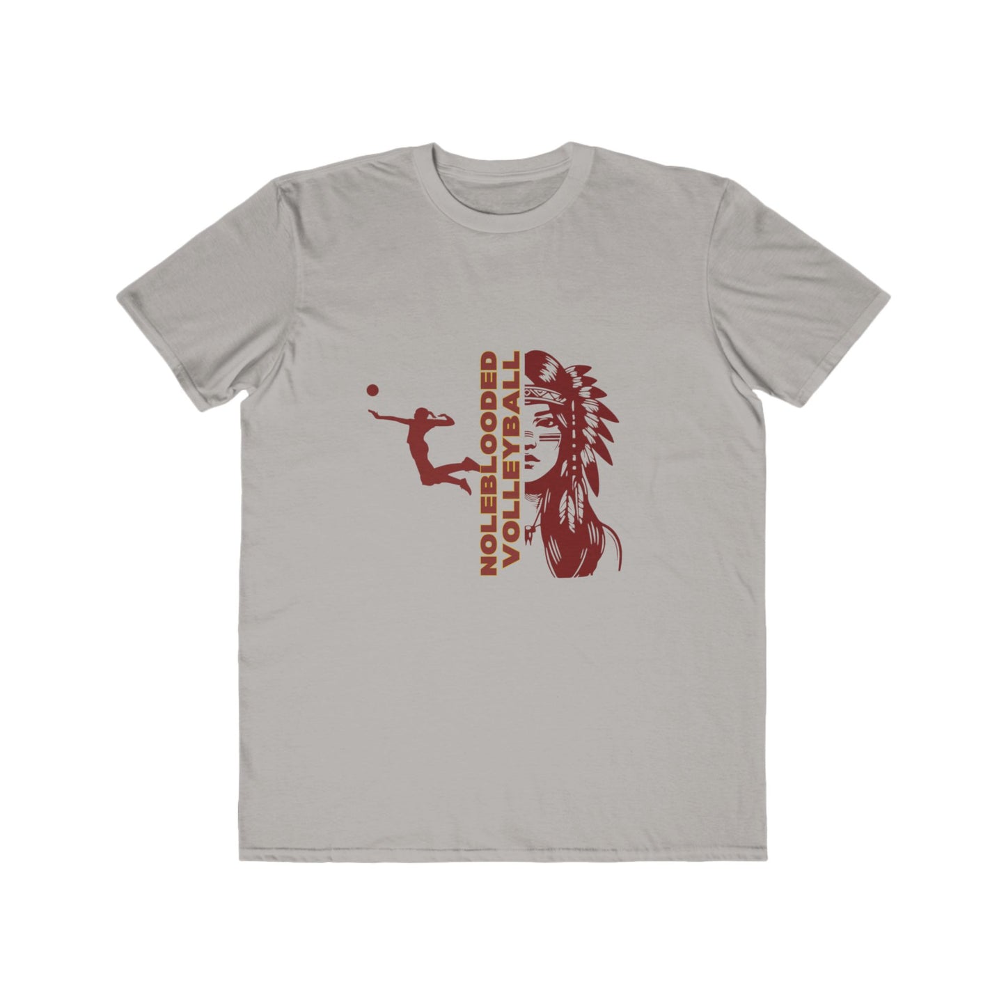 Noleblooded Athletics - Ladies Volleyball Unisex Double-Sided Graphic T-Shirt