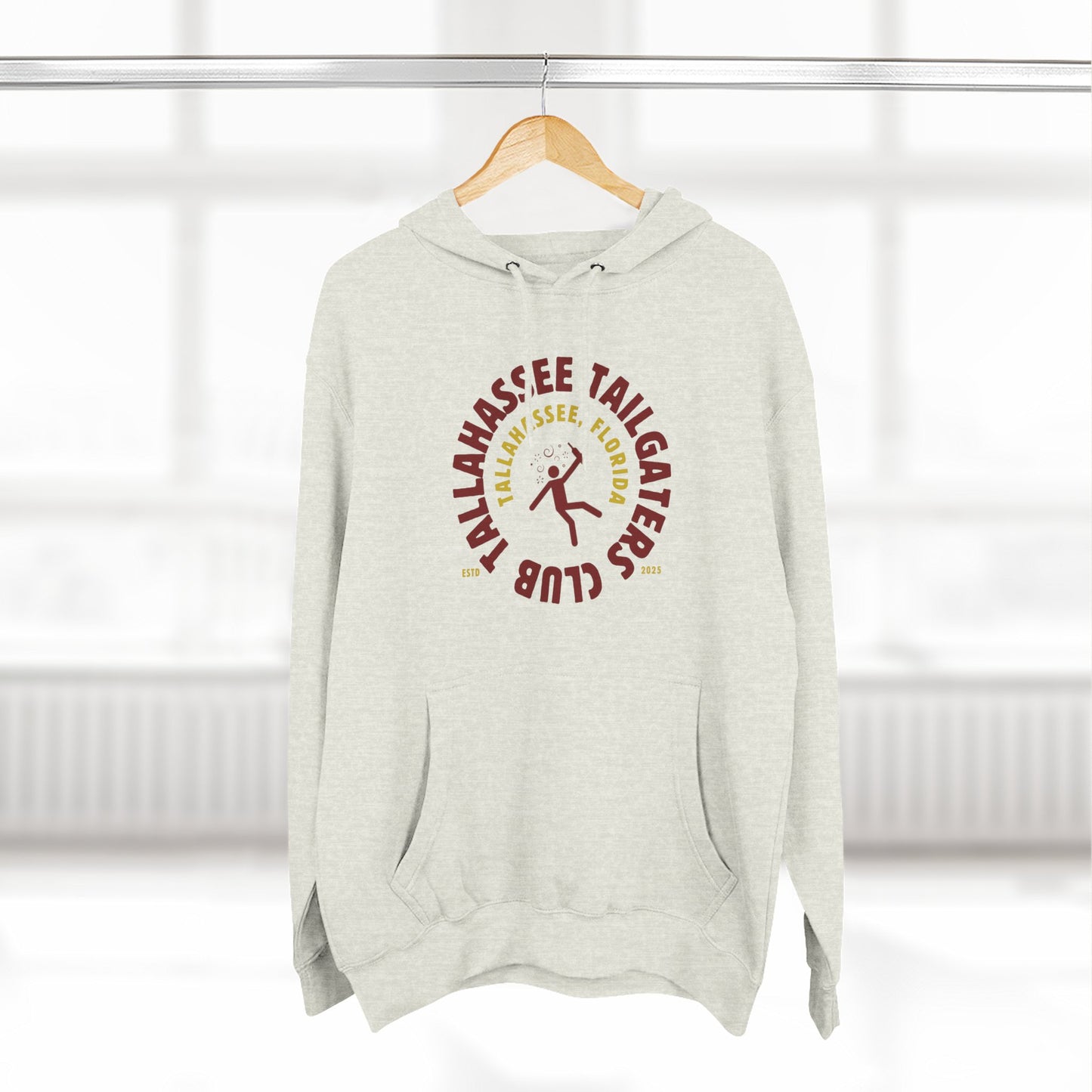Roll Tribe - "Tallahassee Tailgaters Club"  Hoodie - Roll Tribe Design