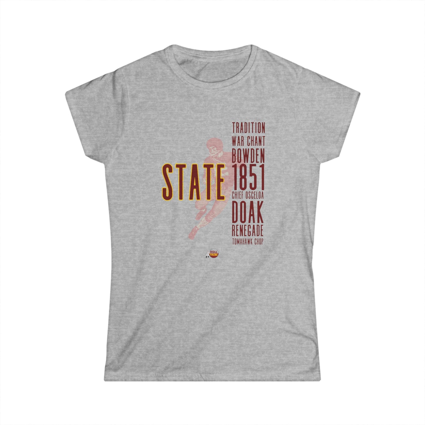 Women's Softstyle Tee - 'Tradition State 1851' Vintage Graphic T-Shirt