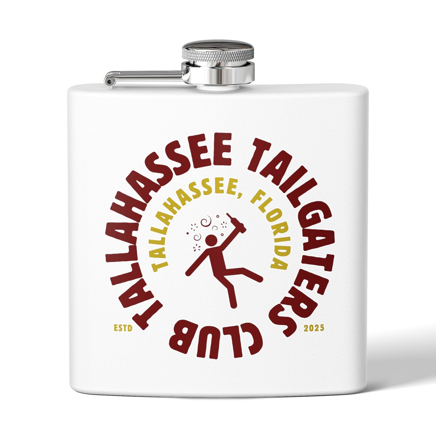 Gameday - "Tallahassee Tailgaters Club" Stainless Steel Flask
