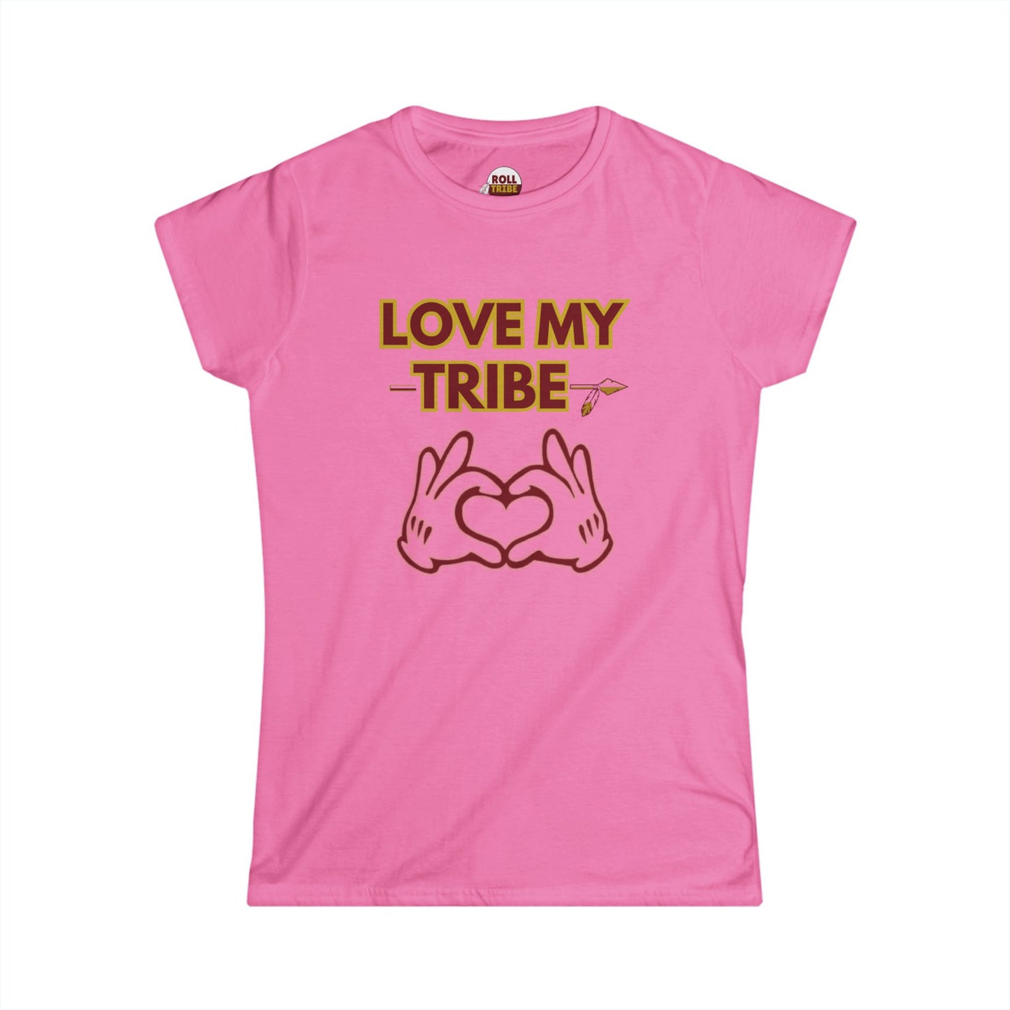 Roll Tribe "Love My Tribe" Women's Softstyle Tee