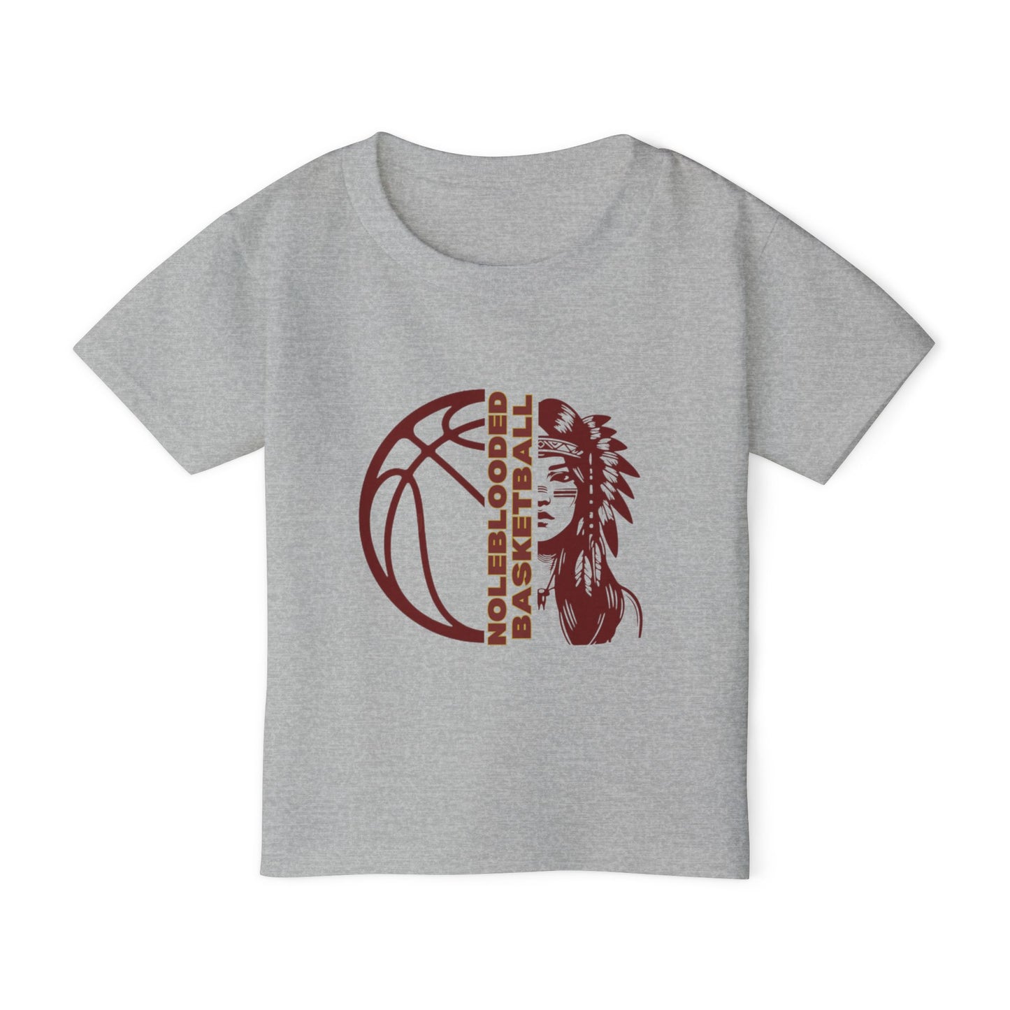 Noleblooded Athletics - Ladies Basketball Double-Sided, Toddler T-Shirt