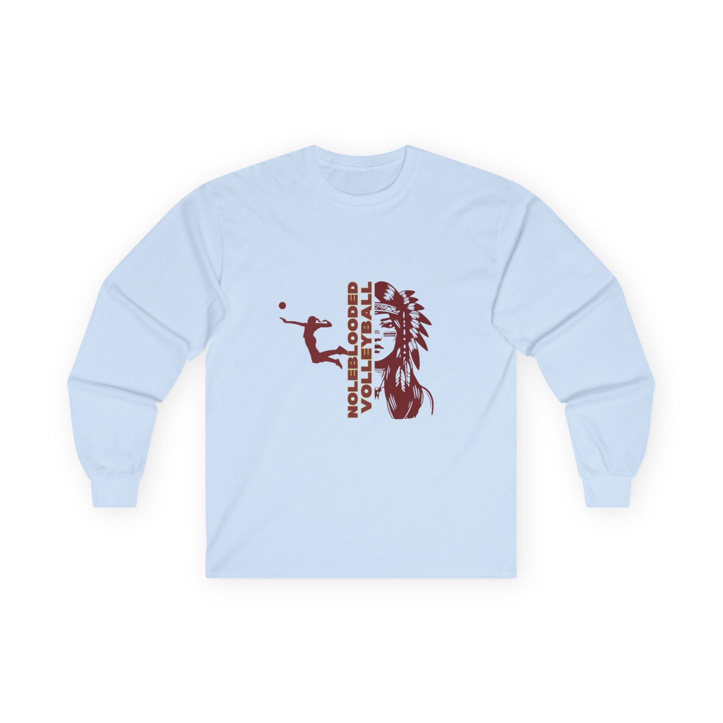 Noleblooded Athletics -  Volleyball Long Sleeve Tee