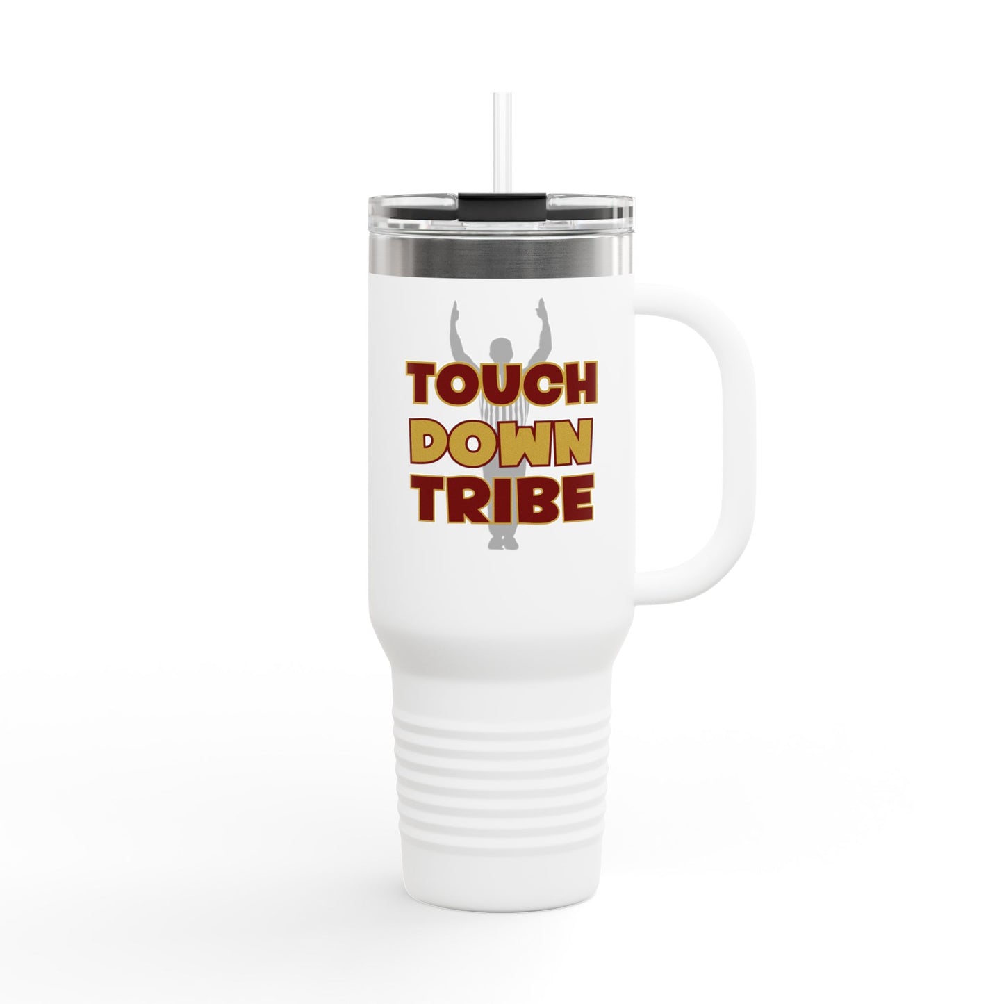 Gameday - "Touch Down Tribe" Insulated Travel Mug - 40oz