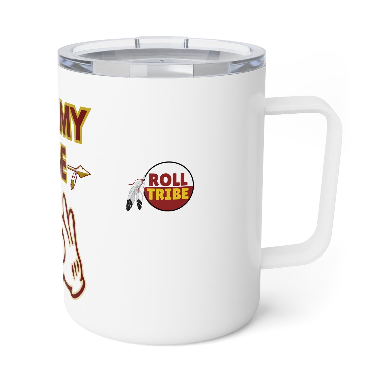 Roll Tribe "Love My Tribe" Insulated Coffee Mug - 10oz