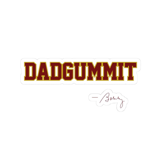 Tribal Traditions "DADGUMMIT" Kiss-Cut Stickers