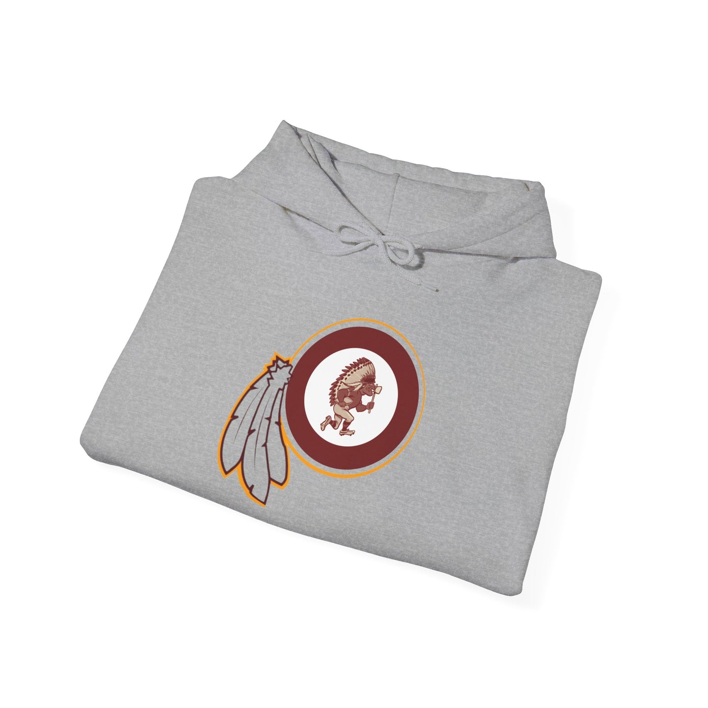 Gameday "Circled Chief" Unisex Heavy Blend™ Hooded Sweatshirt