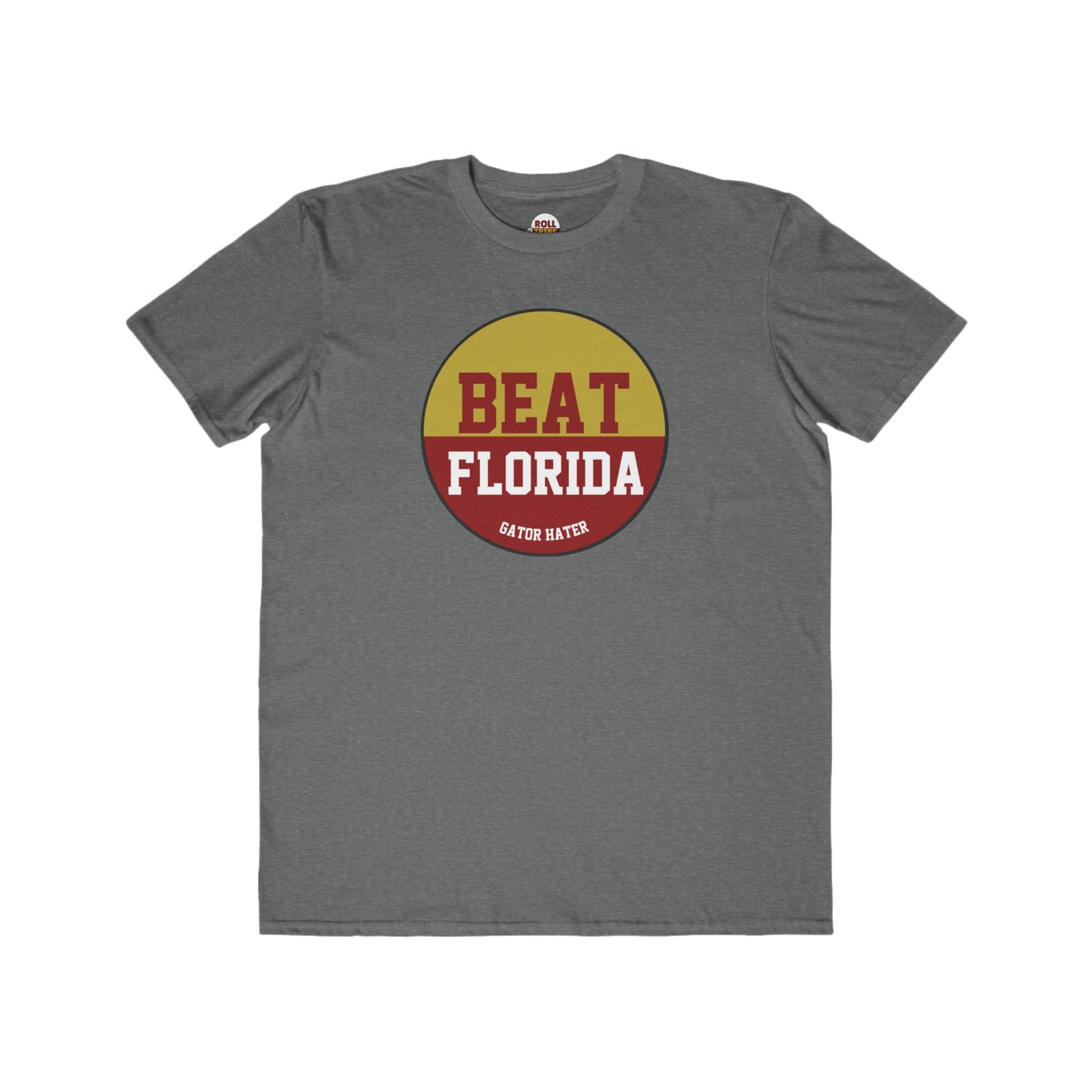Gameday - "BEAT FLORIDA Gator Hater Button" Men's Lightweight Fashion Tee