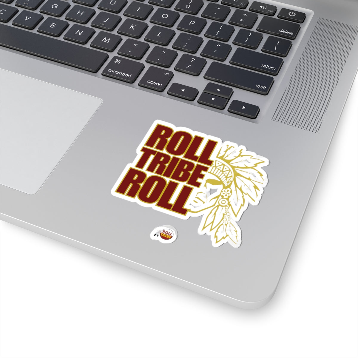 Tribal Inspired Kiss-Cut Stickers - 'Roll Tribe Roll' Design