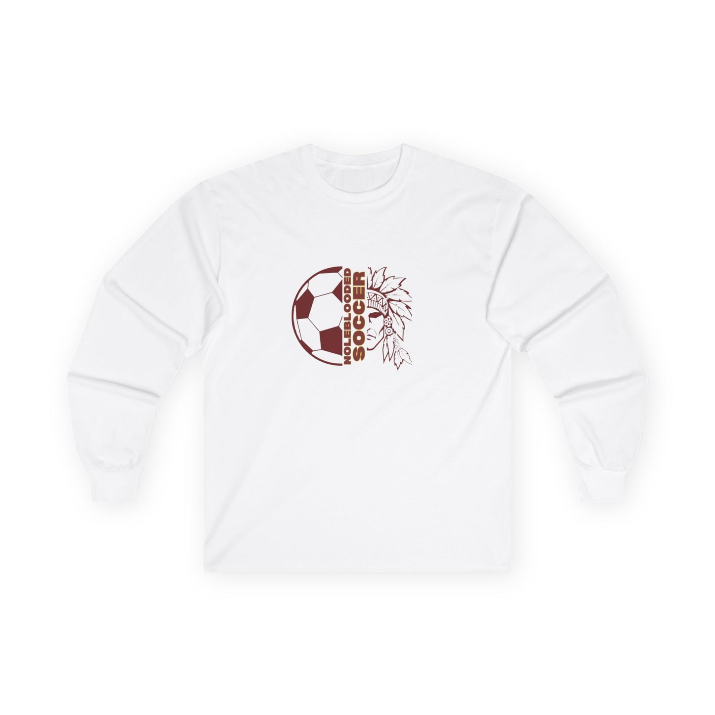 Noleblooded Athletics - Soccer Unisex Graphic Long Sleeve Tee