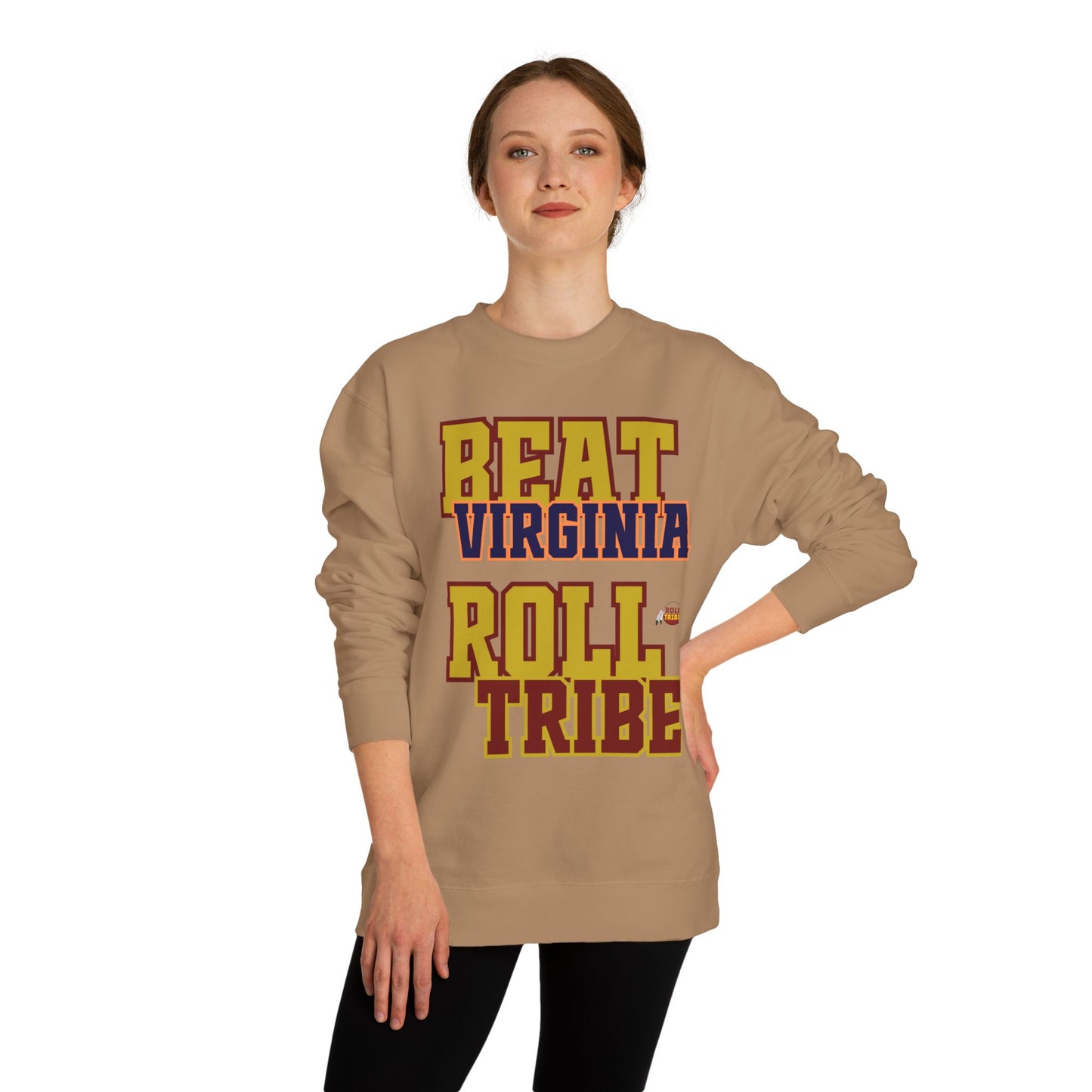 Roll Tribe "Beat Virginia" Unisex Crew Neck Sweatshirt