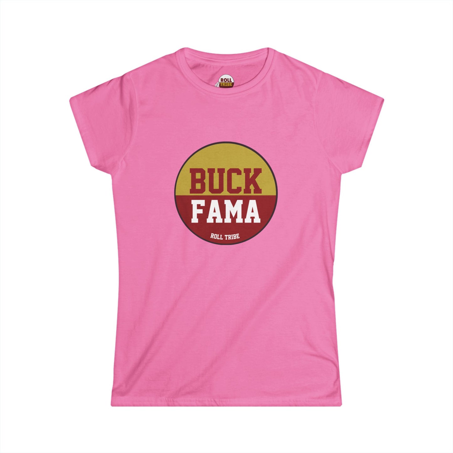 Gameday - "BUCK FAMA" Button Women's Softstyle Tee