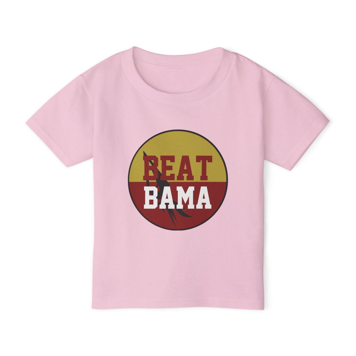 Toddler T-Shirt - 'Beat Bama' & 'Roll Tribe' Design for Football Fans