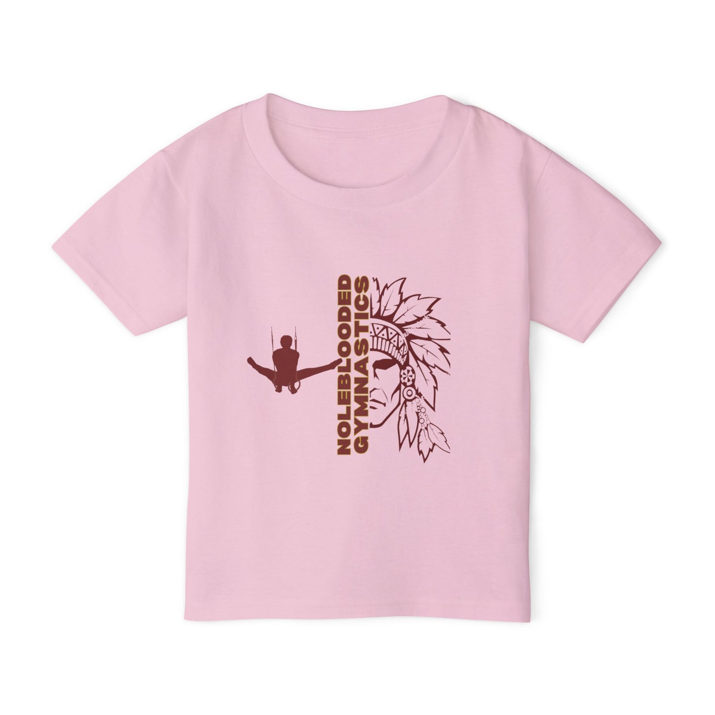 Noleblooded Gymnastics Toddler Double-Sided, T-Shirt
