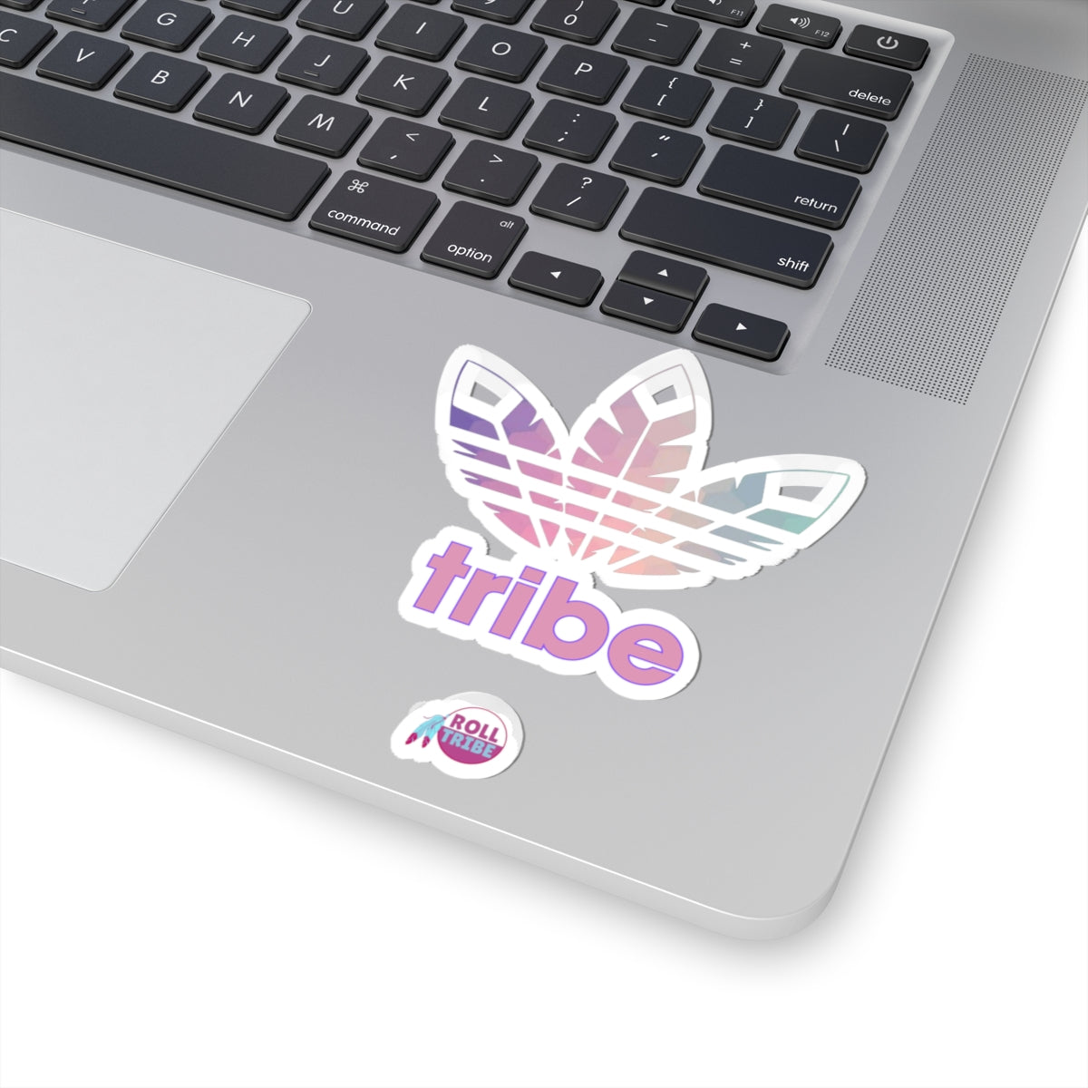 3 Feathers "Trippy Tribe" Kiss-Cut Stickers