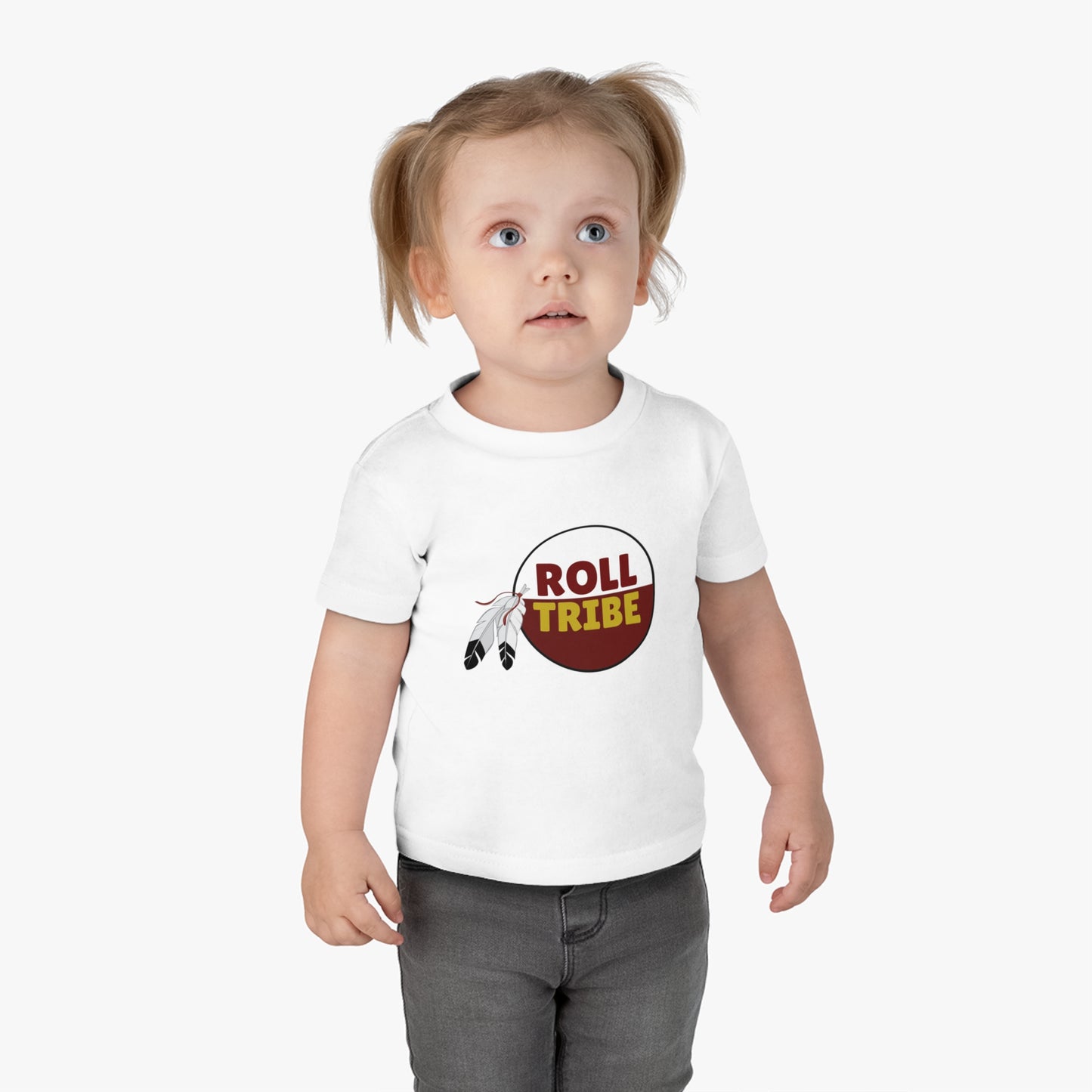 Roll Tribe Infant Cotton Jersey Tee - Cute Tribal Design for Kids