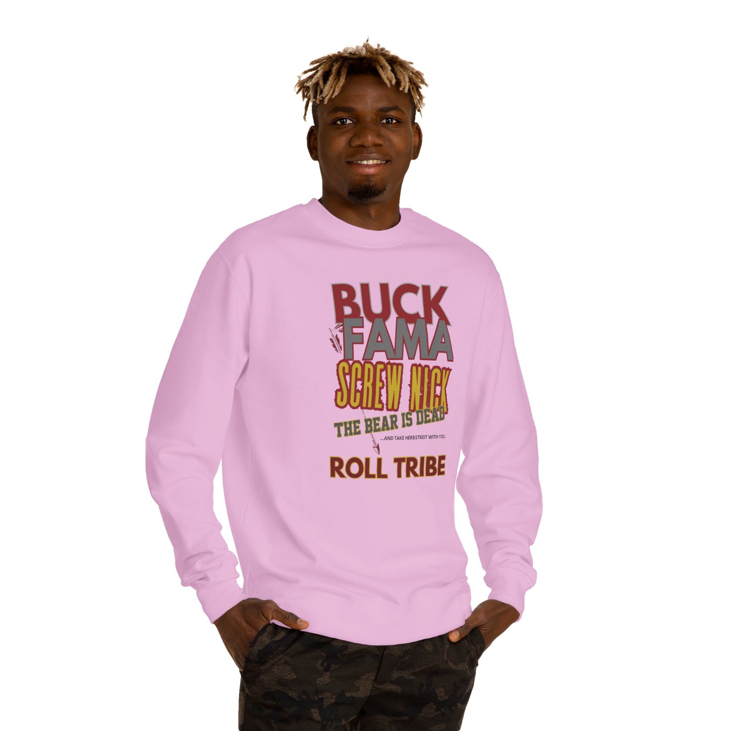 Roll Tribe "Screw Nick" Unisex Crew Neck Sweatshirt