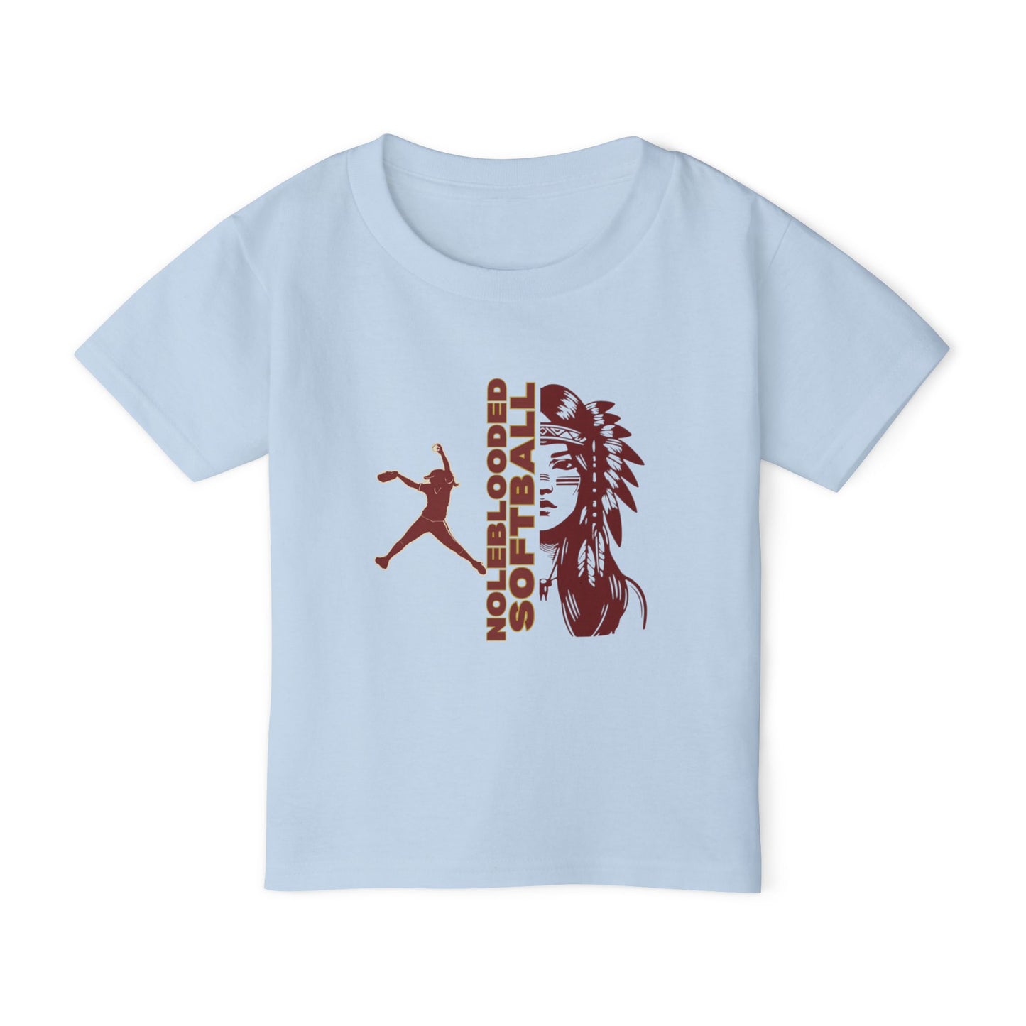 Noleblooded Athletics - Softball Double-Sided, Toddler T-shirt