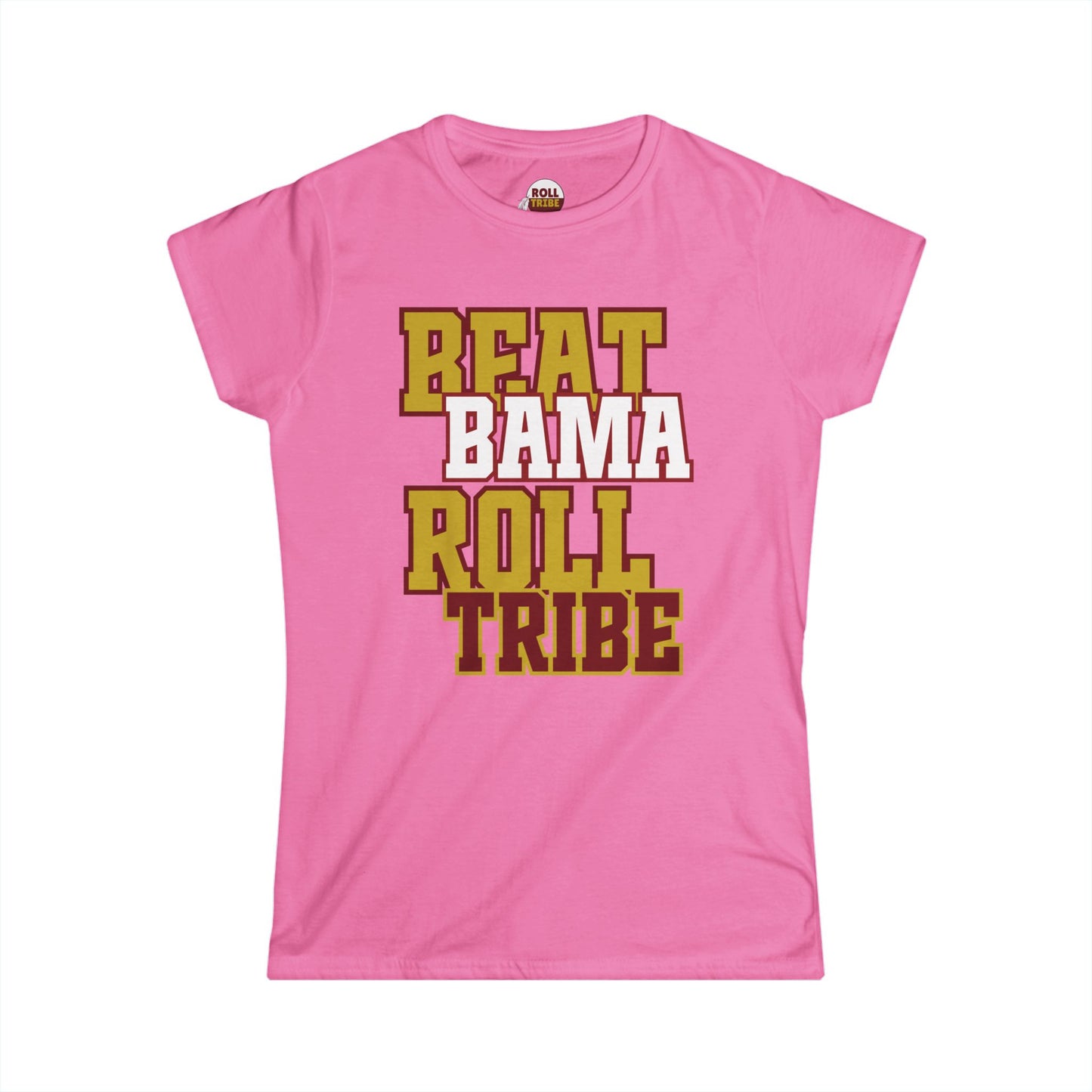 Women's Softstyle Tee - Beat Bama Roll Tribe Shirt