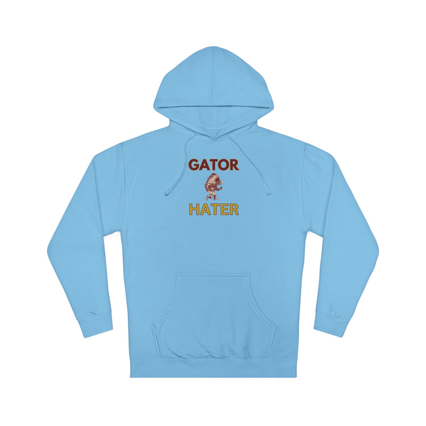 Gator Hater Unisex Hooded Sweatshirt - Perfect for Fun Florida Fans