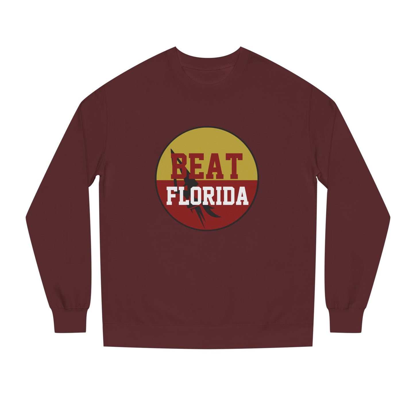Gameday - "BEAT FLORIDA Button" Unisex Crew Neck Sweatshirt