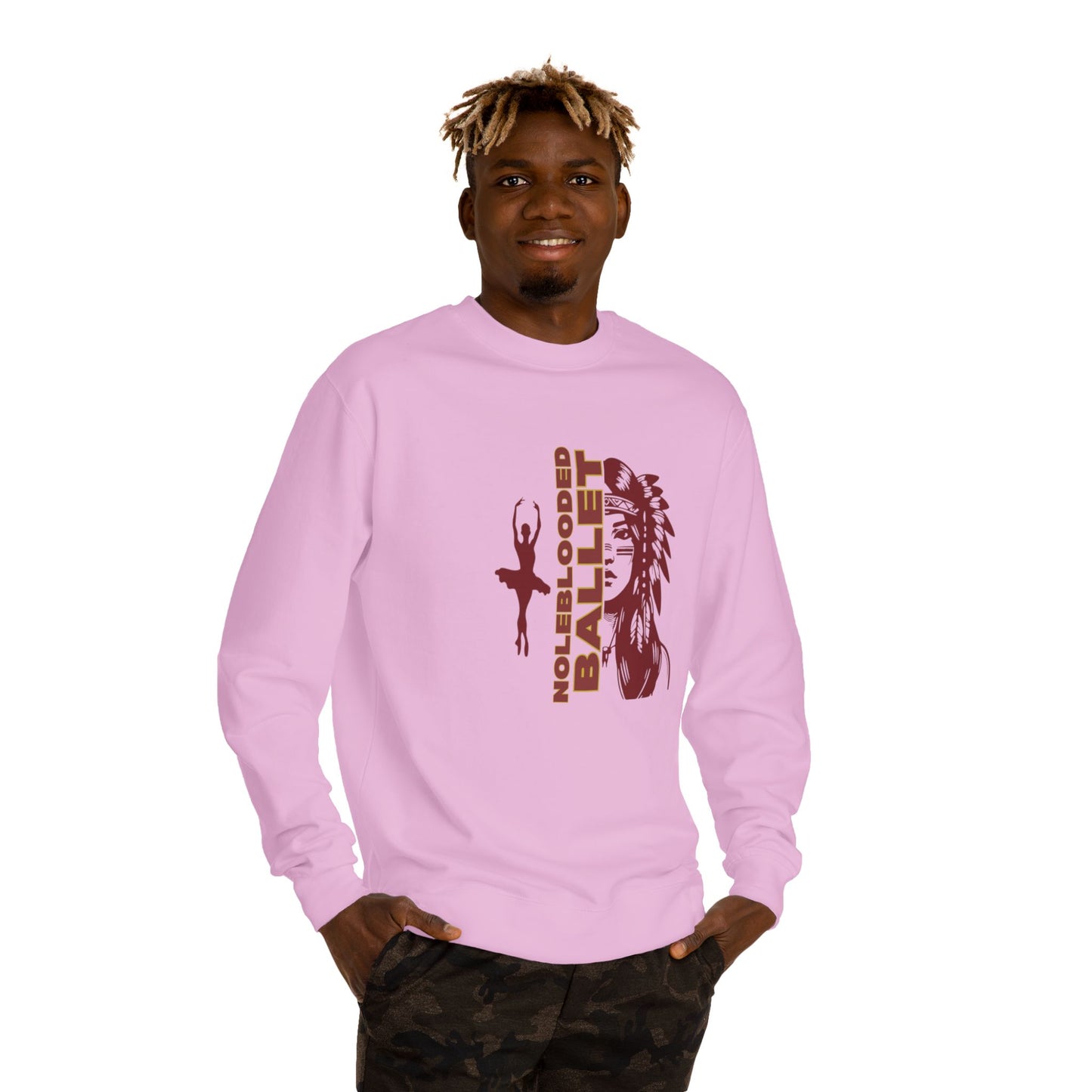 Noleblooded Athletics - Ballet Unisex Crew Neck Sweatshirt
