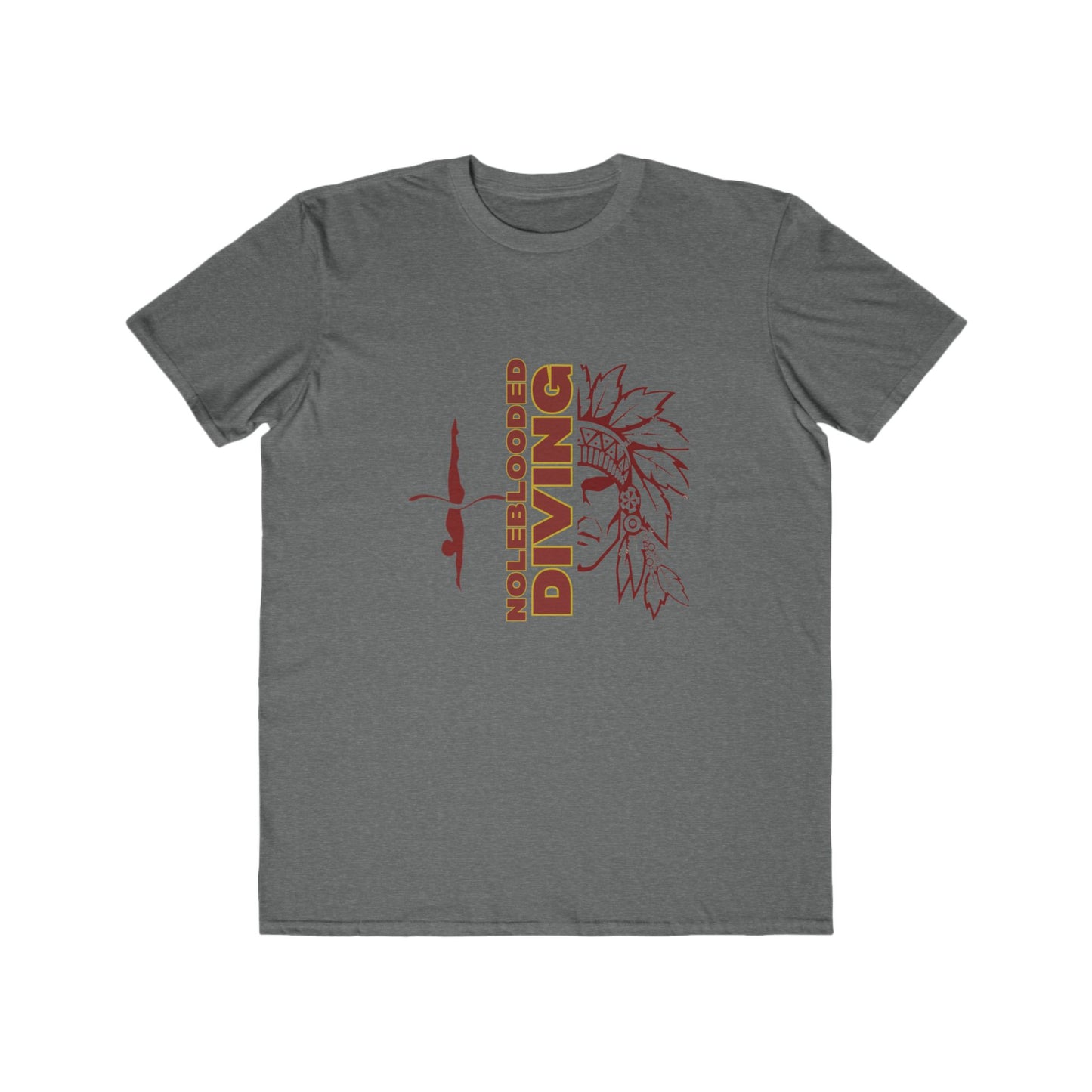 Noleblooded Athletics - Diving Men's Double-Sided, Lightweight Tee