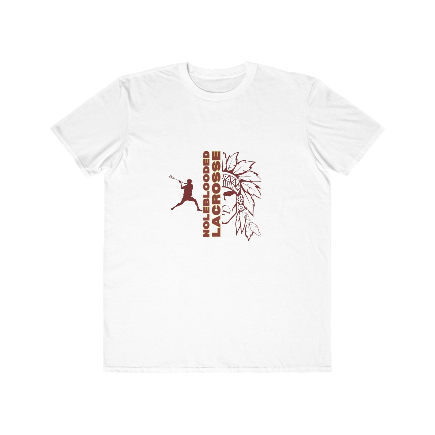 Noleblooded Athletics - Lacrosse Men's Double-Sided, Lightweight Tee