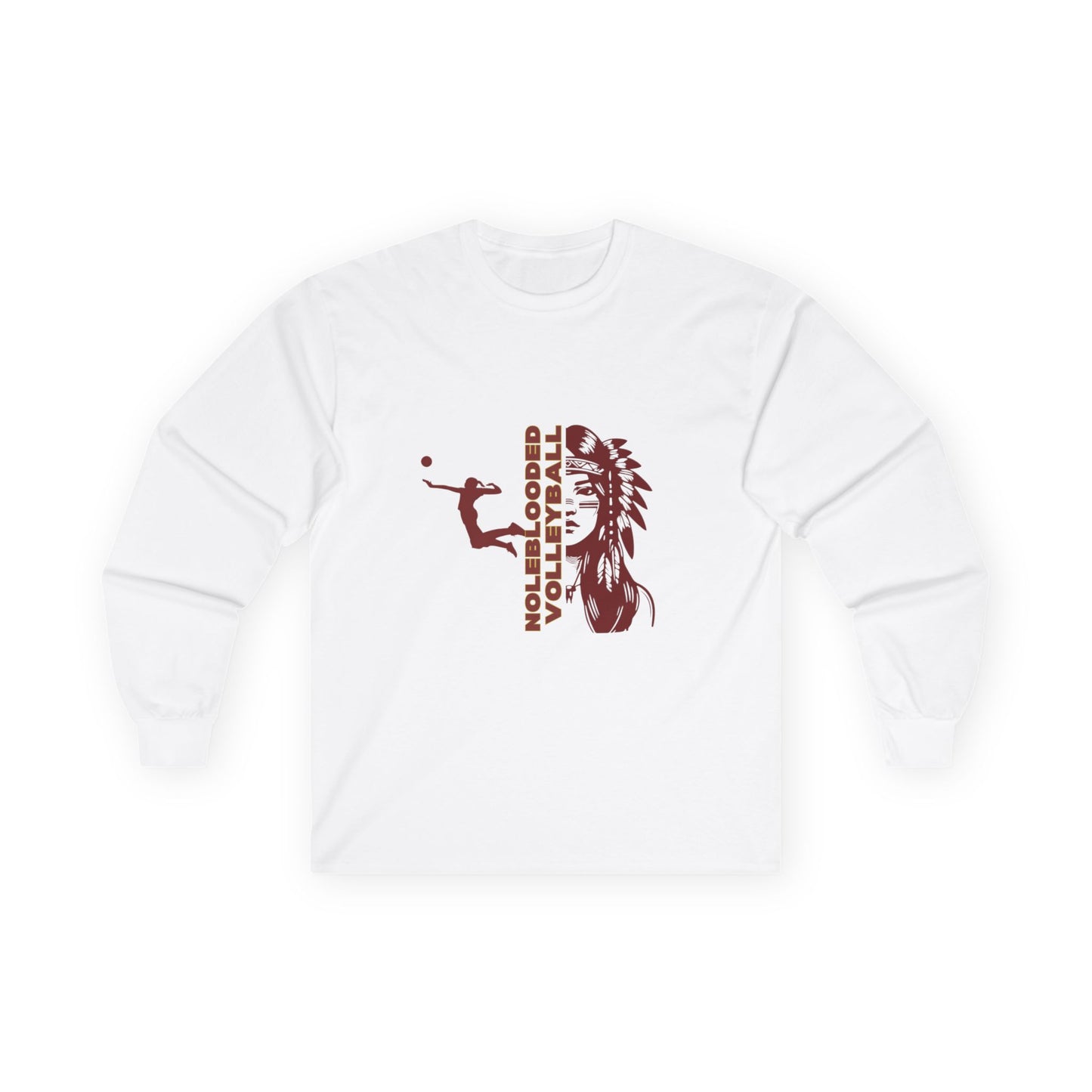 Noleblooded Athletics -  Volleyball Long Sleeve Tee