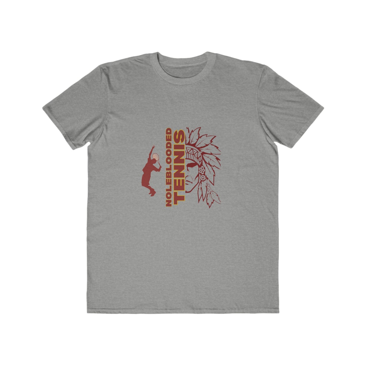 Noleblooded Athletics - Tennis Unisex Double-Sided, Lightweight Fashion Tee