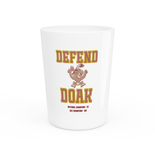 Gameday - "DEFEND DOAK" Shot Glass