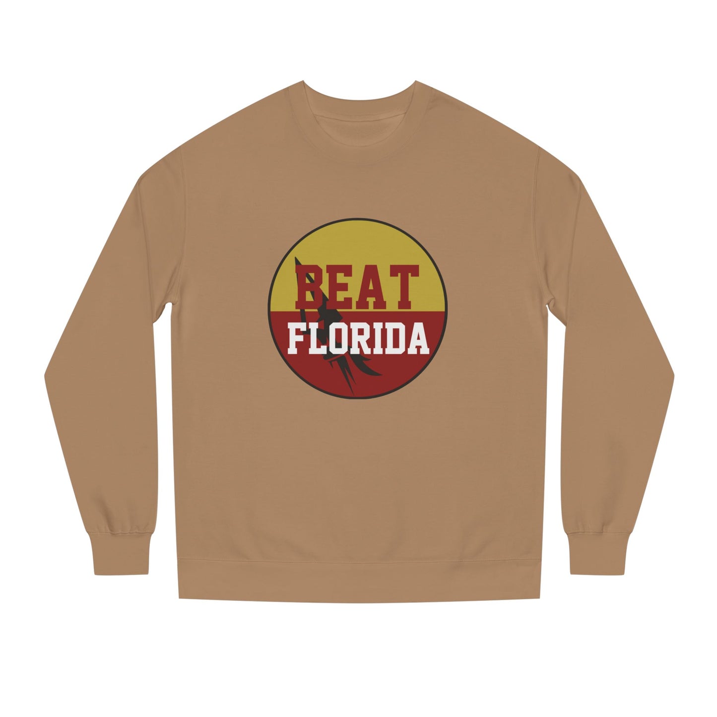 Gameday - "BEAT FLORIDA Button" Unisex Crew Neck Sweatshirt