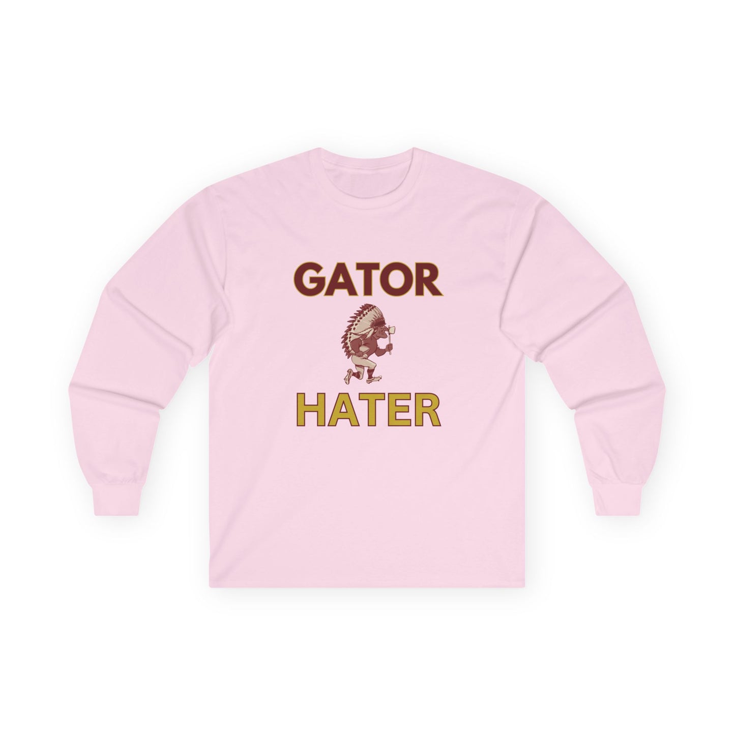 Roll Tribe - "GATOR HATER"  Unisex Long Sleeve Tee