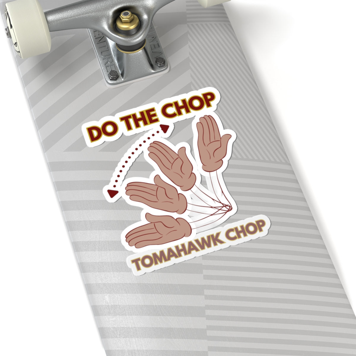 Roll Tribe "DO THE CHOP" Kiss-Cut Stickers