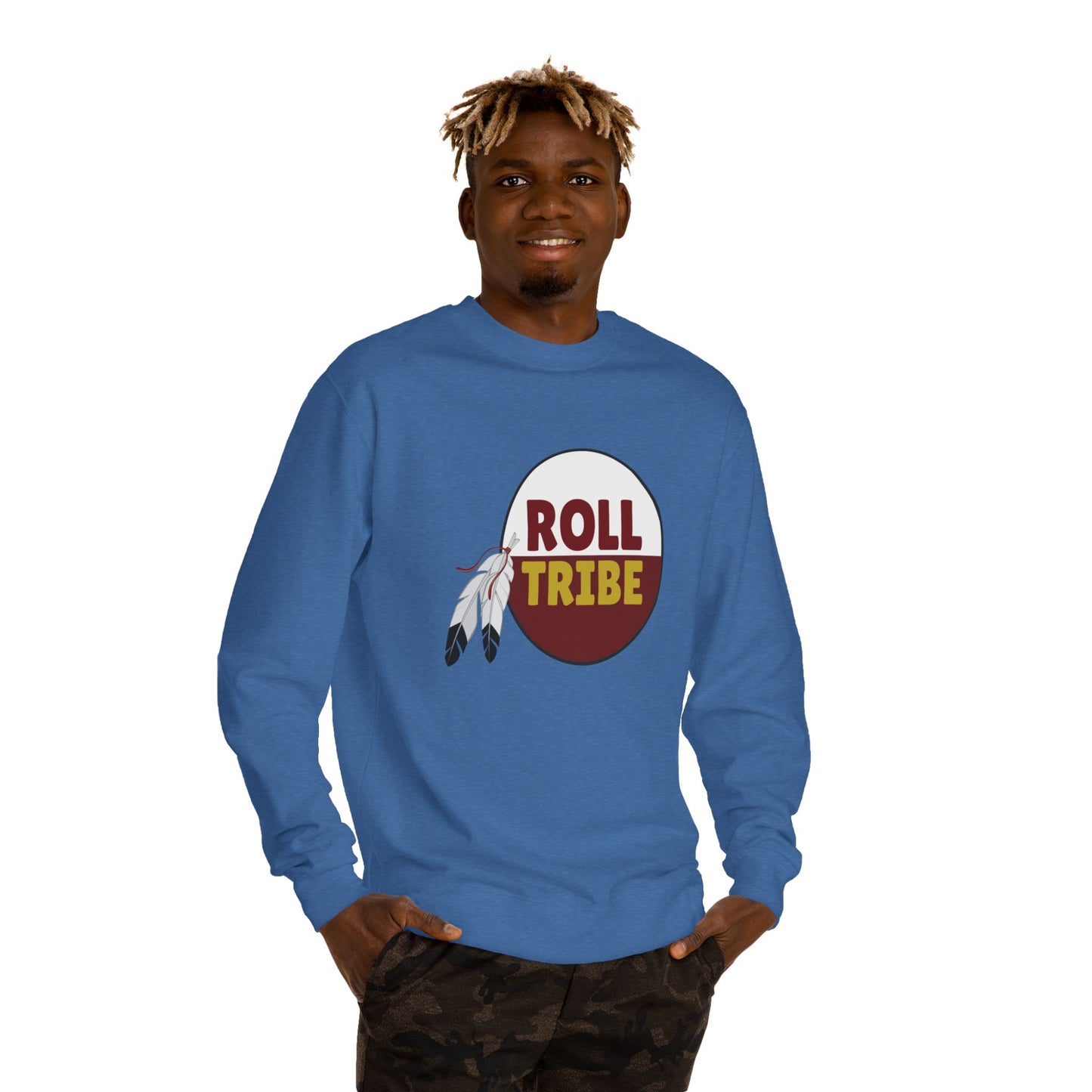 Tribe Spirit Unisex Crew Neck Sweatshirt - Roll Tribe Design
