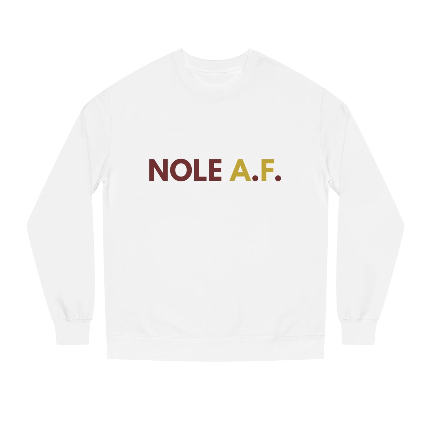Gameday - "NOLE A.F."  Unisex Crew Neck Sweatshirt