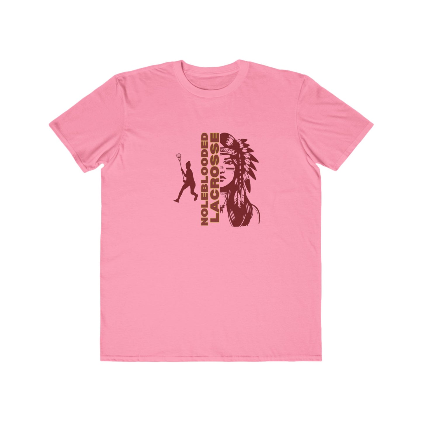 Noleblooded Athletics - Ladies Lacrosse Unisex Lightweight Double-Sided, Spirit Tee